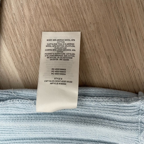 Wilfred Plunge Cardigan Heatwave Blue - Picture 6 of 6